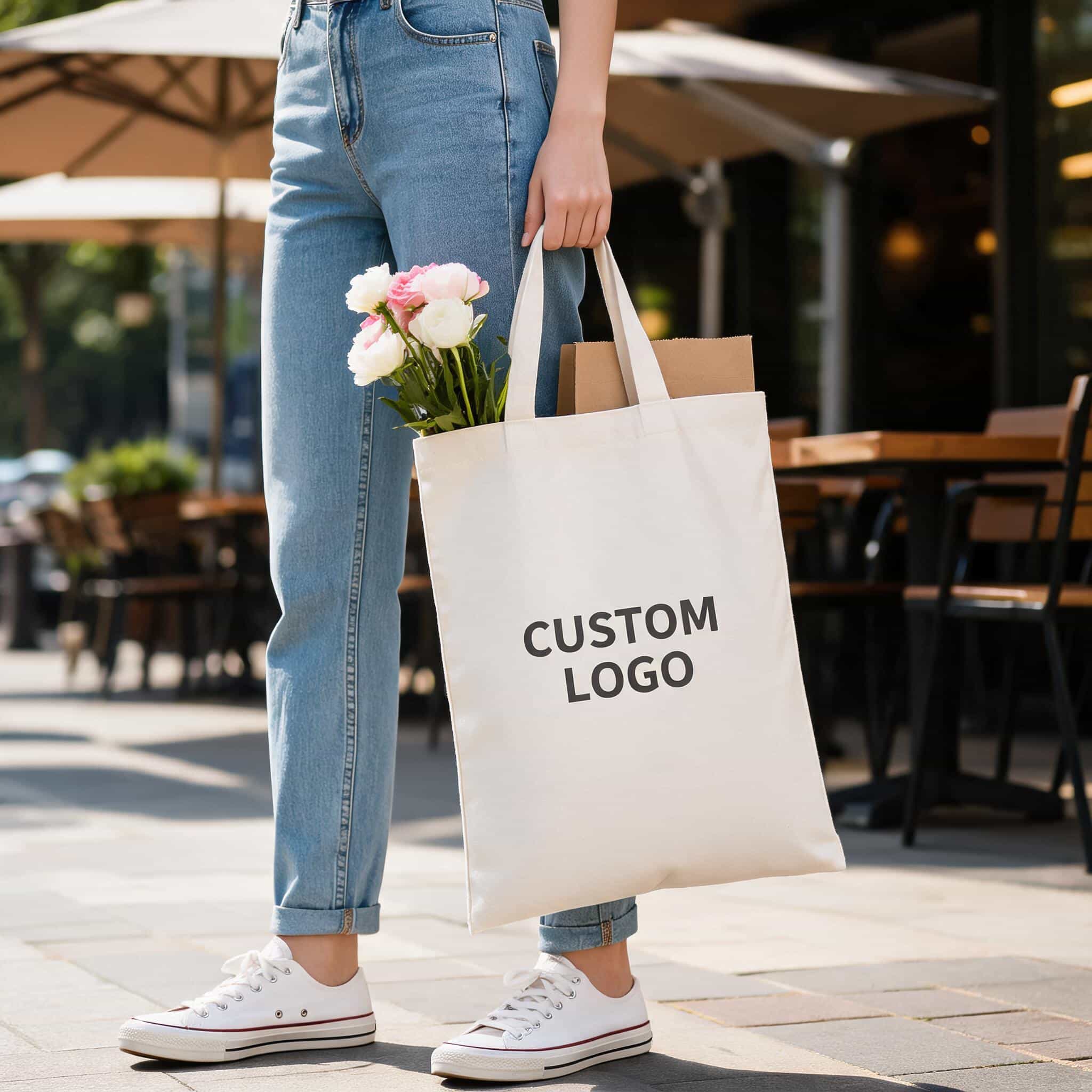 Blank Cotton Canvas Tote Bag — 10 oz / 12 oz Promotional Shopper