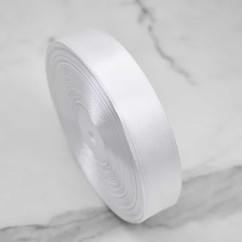 Custom Logo Printed Ribbon — 25 mm x 91 m Branded Satin