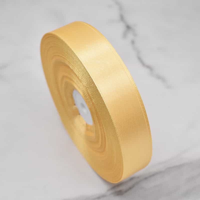 Custom Logo Printed Ribbon — 25 mm x 91 m Branded Satin