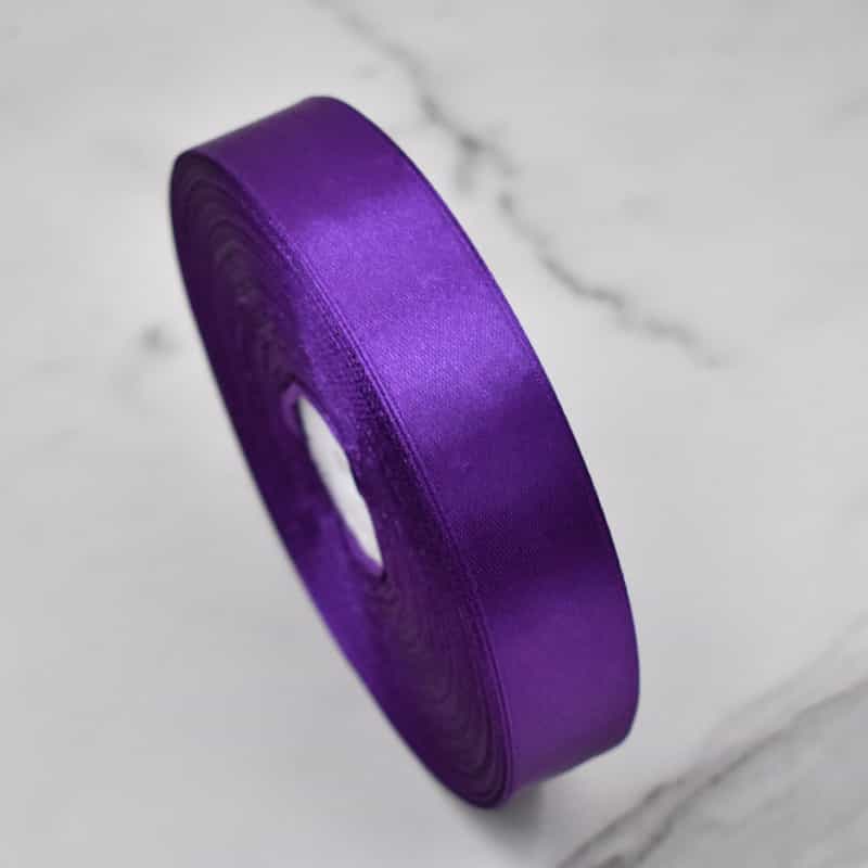 Custom Logo Printed Ribbon — 25 mm x 91 m Branded Satin