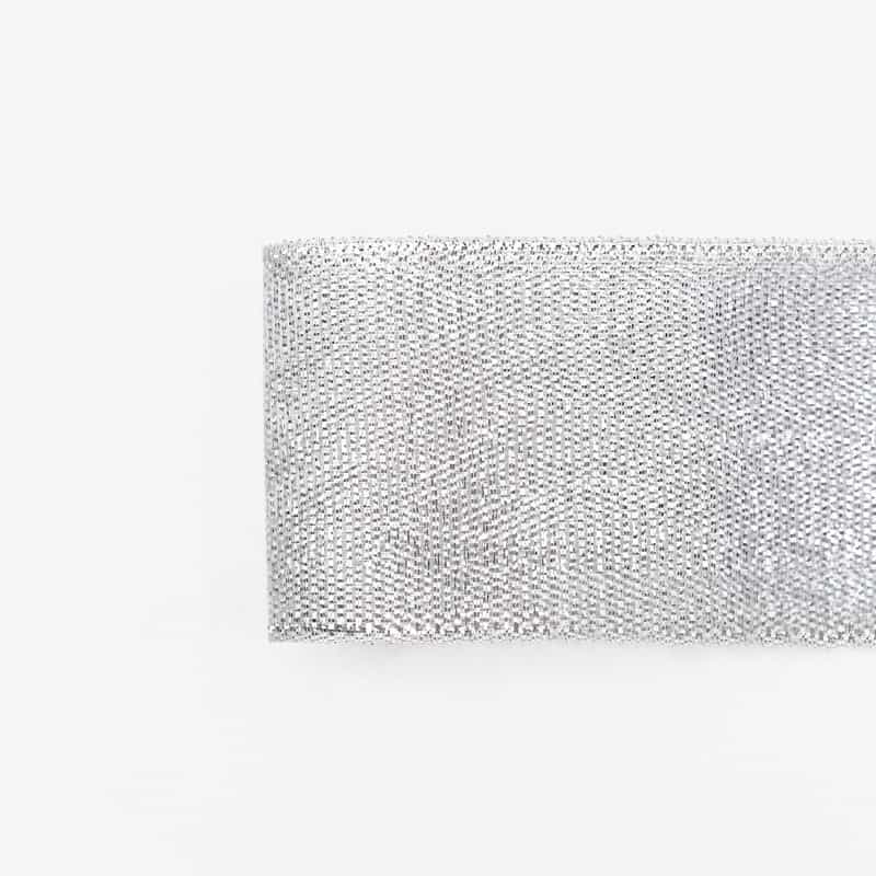 Metallic Glitter Ribbon — Gold & Silver Lurex Gift Trim