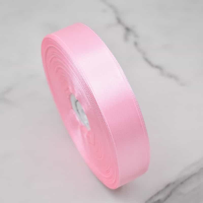 Custom Logo Printed Ribbon — 25 mm x 91 m Branded Satin