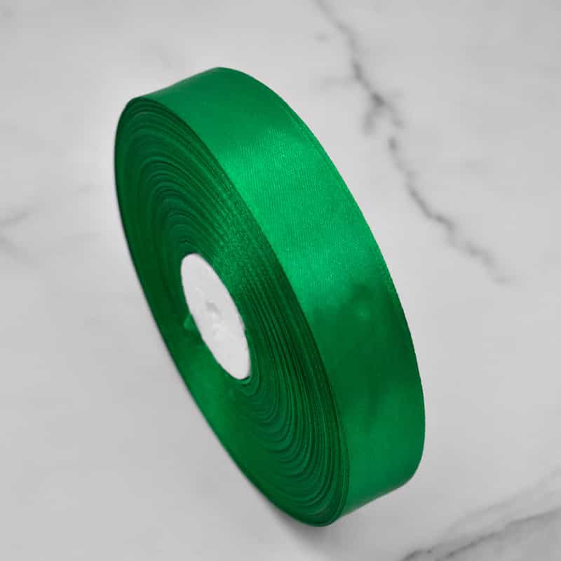 Custom Logo Printed Ribbon — 25 mm x 91 m Branded Satin