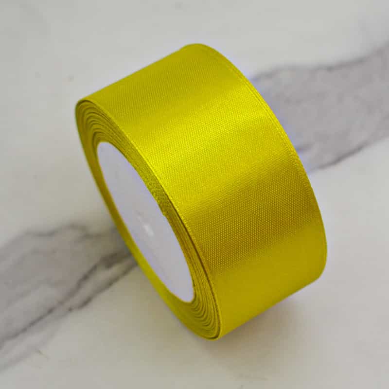 Satin Ribbon 40 mm — Wide Gift & Floral Ribbon, 80 Colours