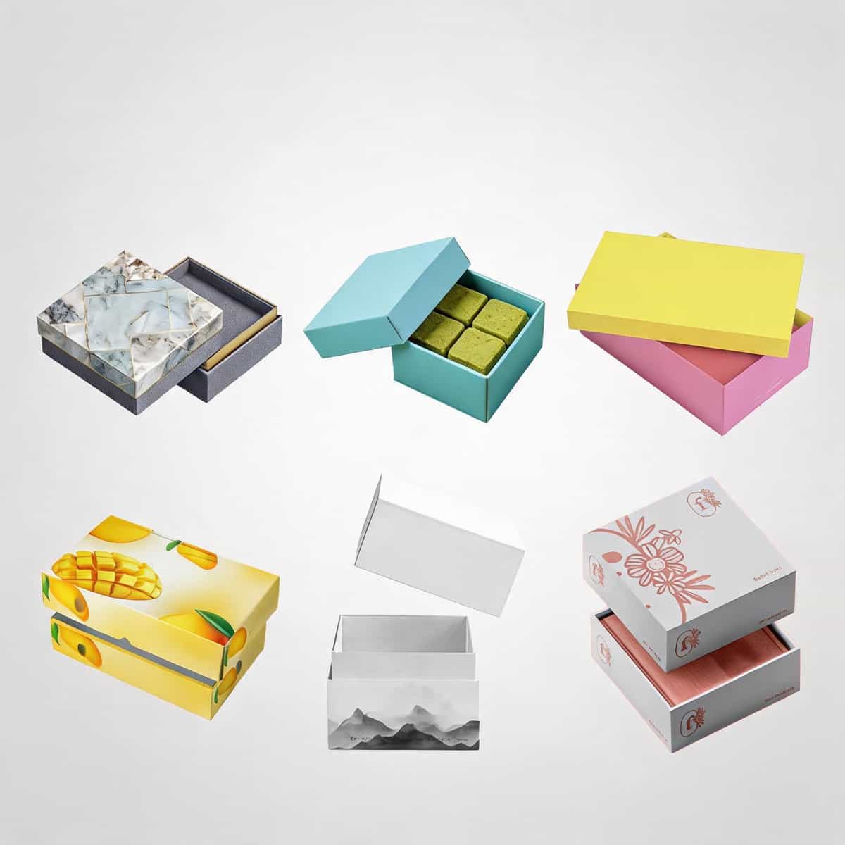 Rigid Custom Gift Box — Lid & Base, Drawer, Book-Style & Window Formats