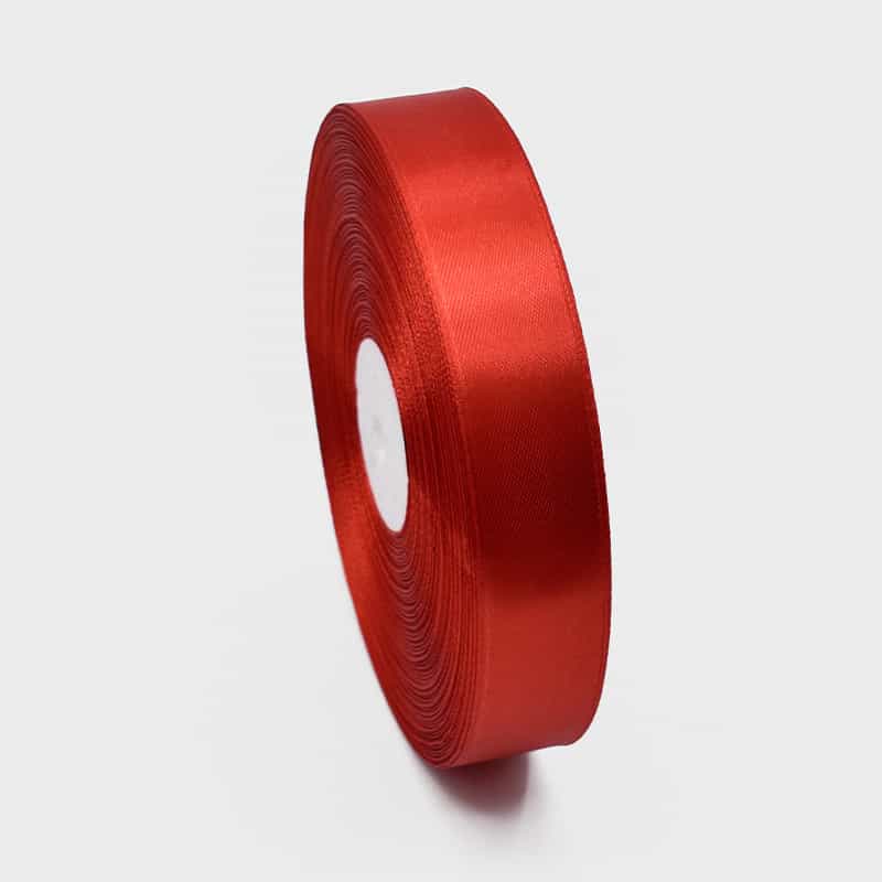 Classic Red Ribbon — 3 mm to 52 mm Festive & Ceremonial Satin