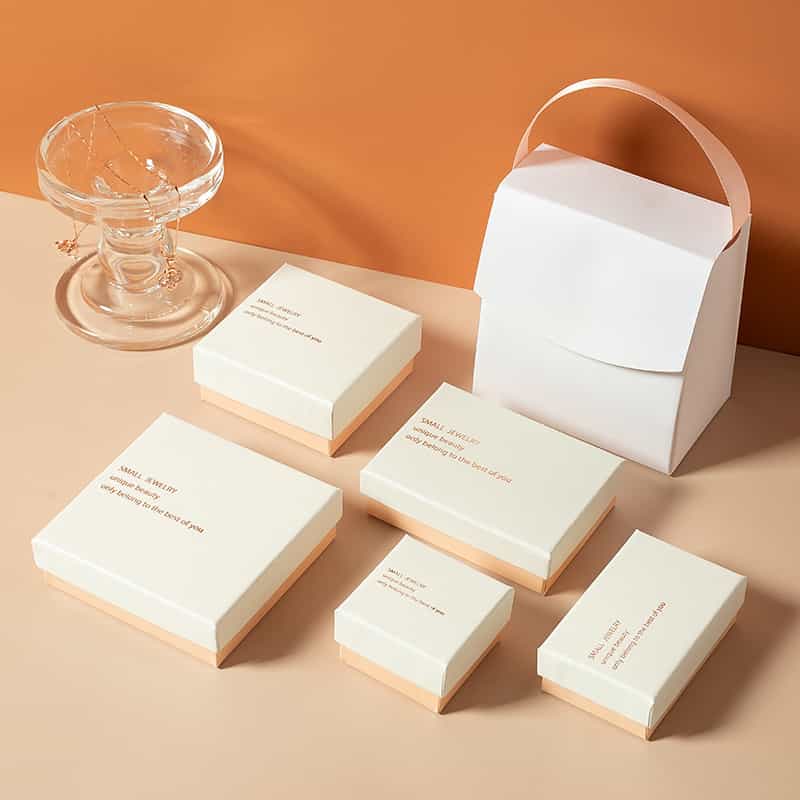 Jewelry Drawer Box — Marble & Matte Finish Retail Display Packaging