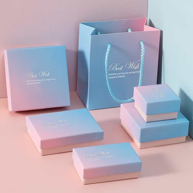 Jewelry Drawer Box — Marble & Matte Finish Retail Display Packaging