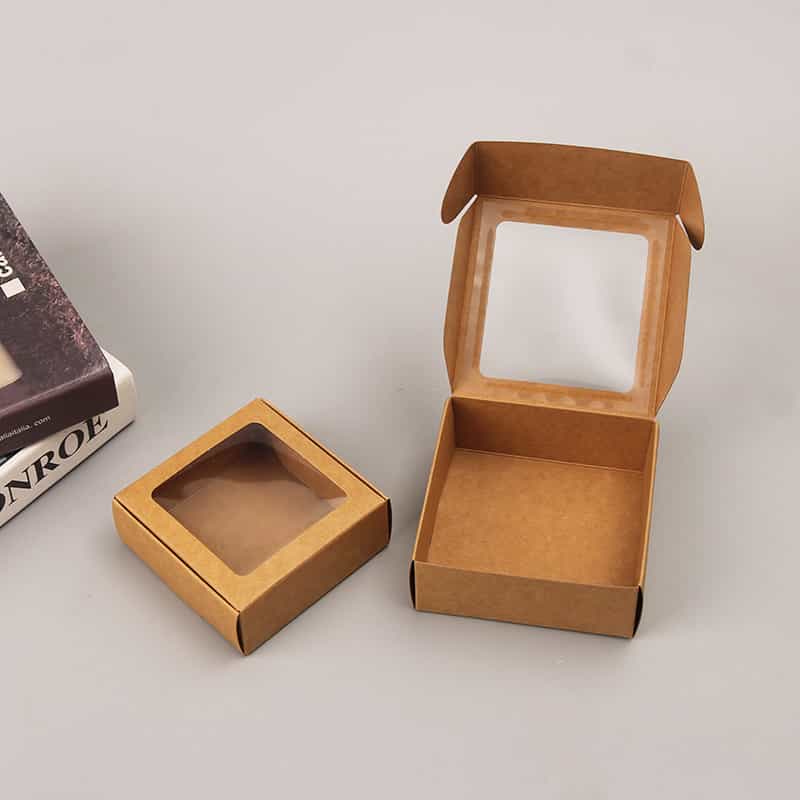 Kraft Window Box — Soap, Candle & Craft Retail Packaging