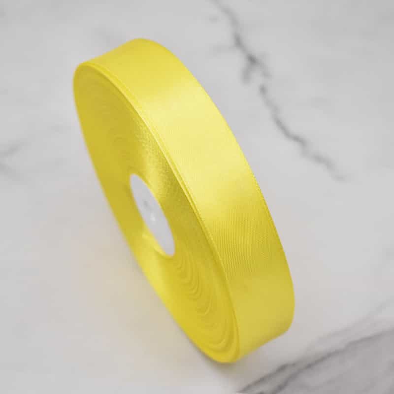 Custom Logo Printed Ribbon — 25 mm x 91 m Branded Satin