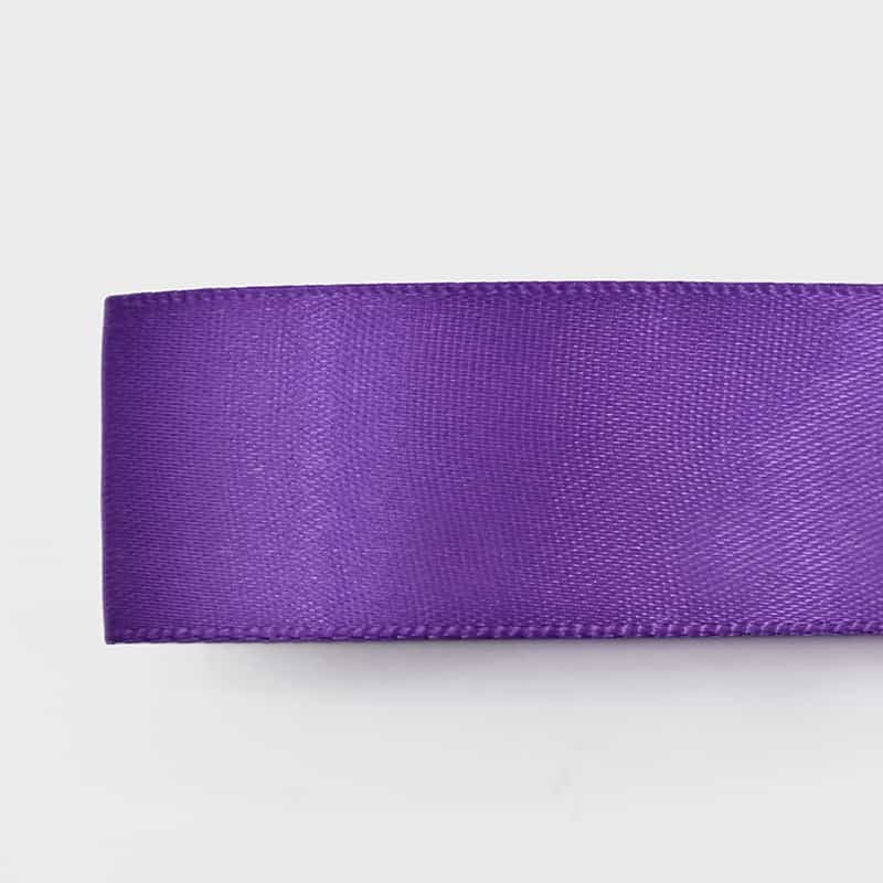 Double-Face Satin Ribbon 15 mm — Dense Weave, 91 m Roll