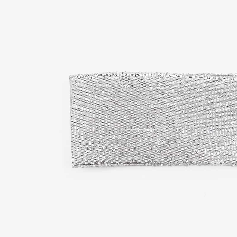 Metallic Glitter Ribbon — Gold & Silver Lurex Gift Trim