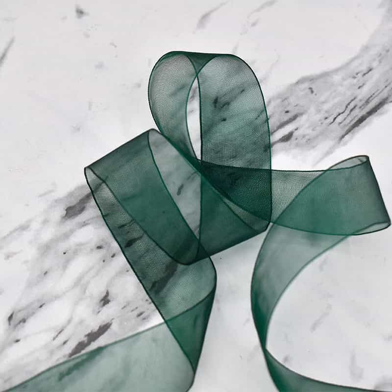 Sheer Organza Ribbon — Floral & Gift Wrap Voile, 45.7 m Roll
