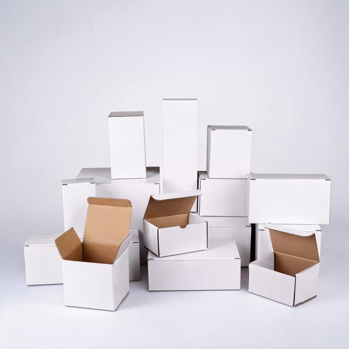 Custom Printed Corrugated Retail Box — Window, Partition & Display Formats