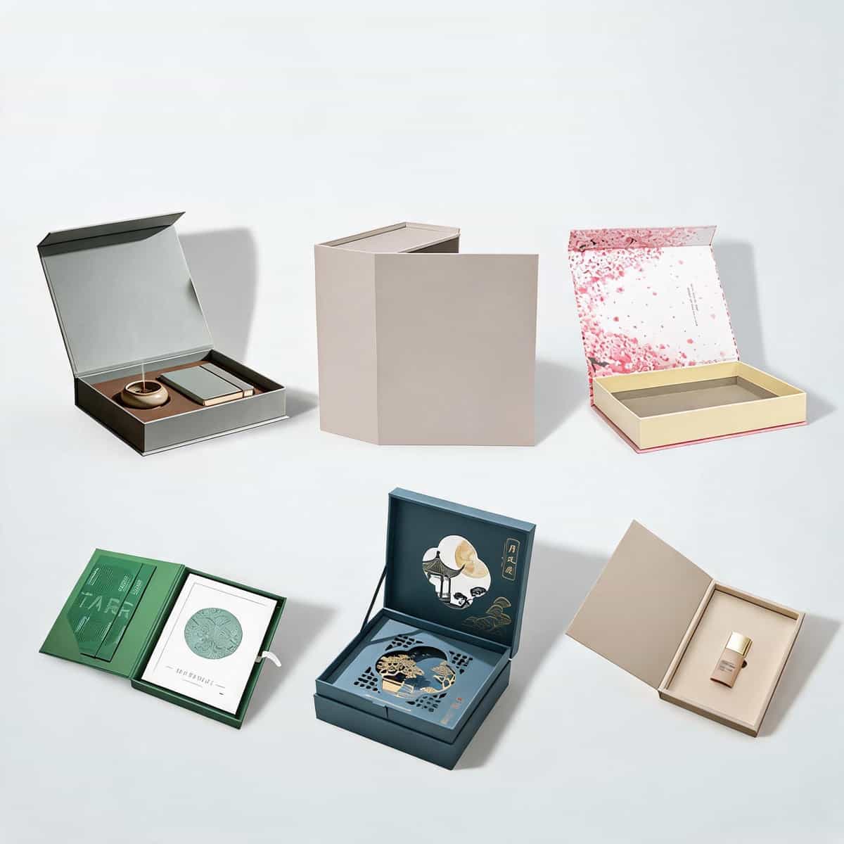 Rigid Custom Gift Box — Lid & Base, Drawer, Book-Style & Window Formats