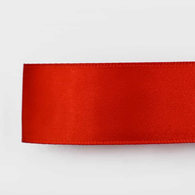 Double-Face Satin Ribbon 15 mm — Dense Weave, 91 m Roll