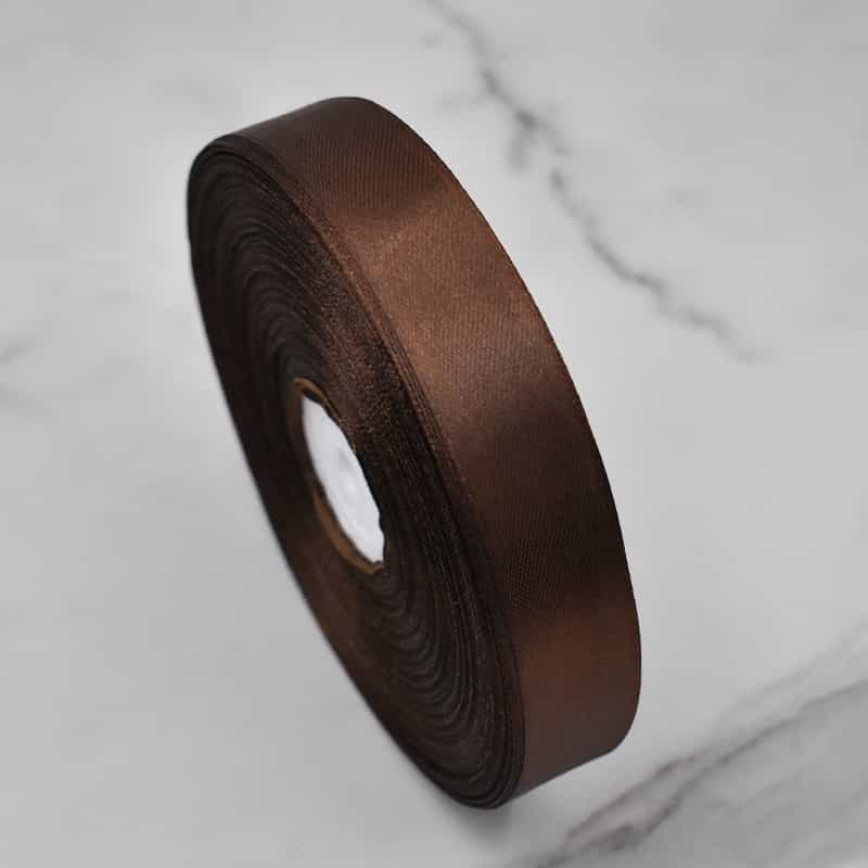 Custom Logo Printed Ribbon — 25 mm x 91 m Branded Satin