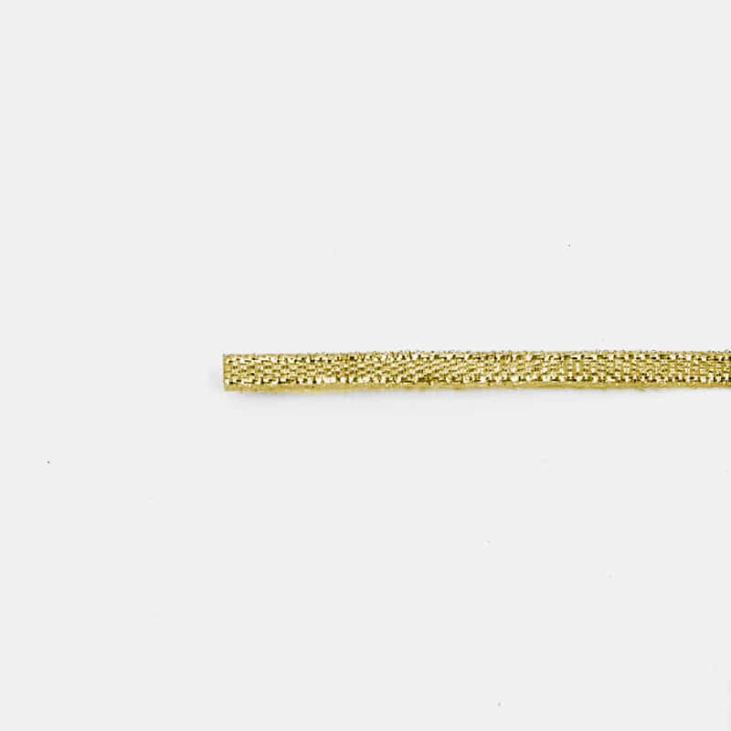 Metallic Glitter Ribbon — Gold & Silver Lurex Gift Trim
