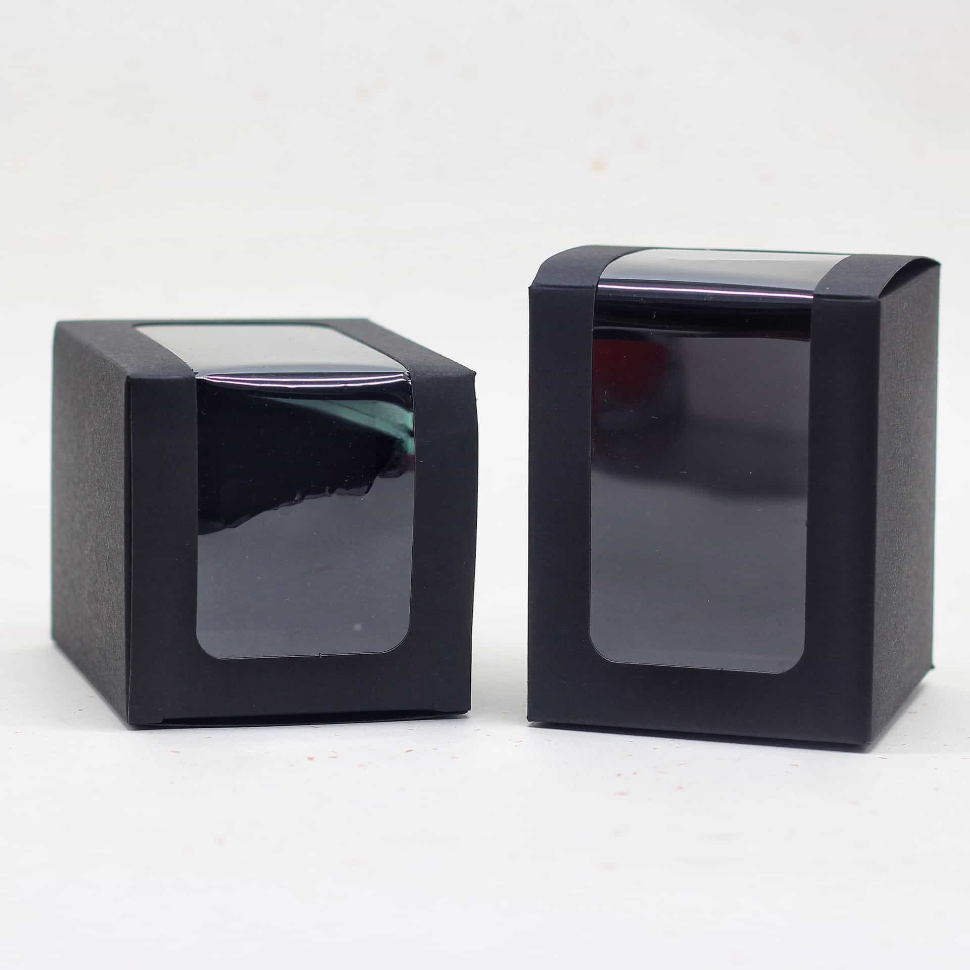 Snap-Bottom Window Box — Candle, Glassware & Trinket Retail Packaging