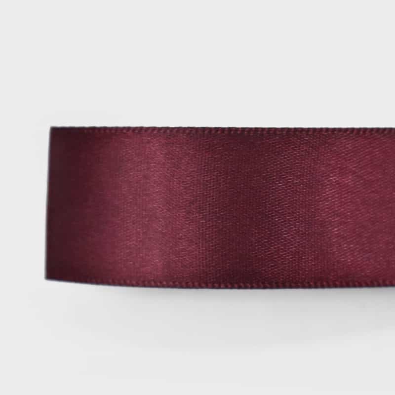 Double-Face Satin Ribbon 15 mm — Dense Weave, 91 m Roll