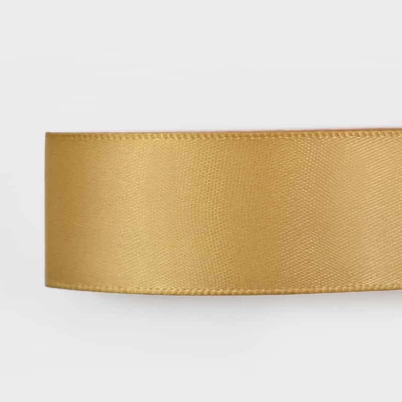 Double-Face Satin Ribbon 15 mm — Dense Weave, 91 m Roll