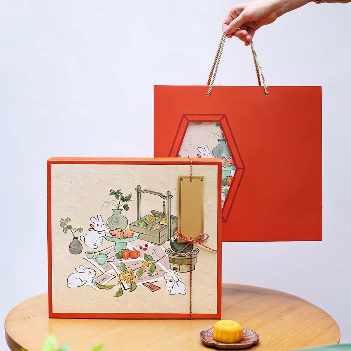Custom Printed Corrugated Retail Box — Window, Partition & Display Formats