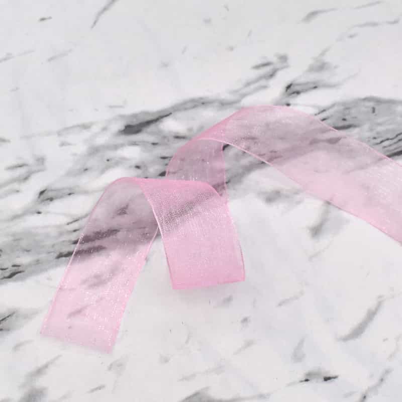 Sheer Organza Ribbon — Floral & Gift Wrap Voile, 45.7 m Roll