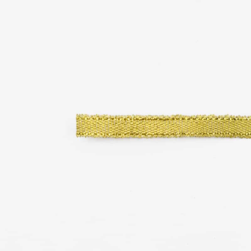 Metallic Glitter Ribbon — Gold & Silver Lurex Gift Trim