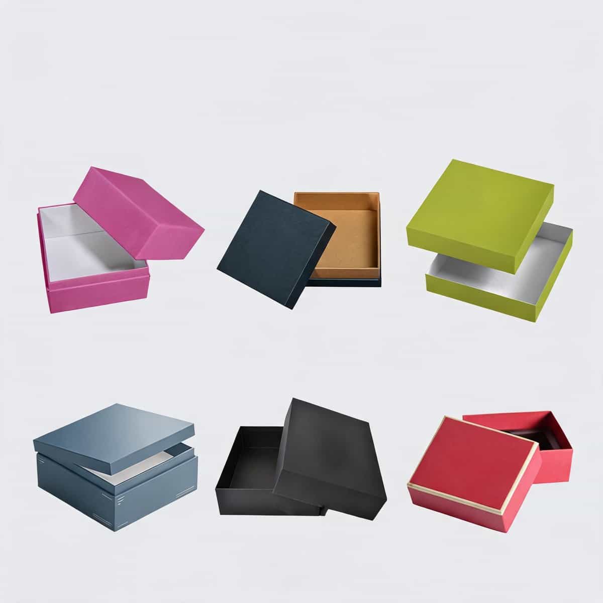 Rigid Custom Gift Box — Lid & Base, Drawer, Book-Style & Window Formats