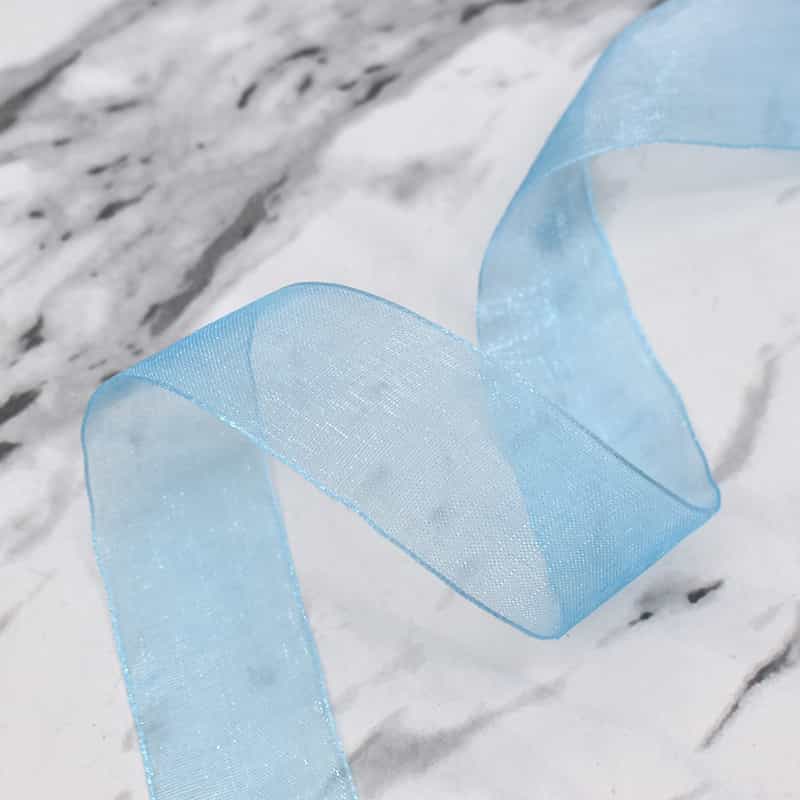 Sheer Organza Ribbon — Floral & Gift Wrap Voile, 45.7 m Roll