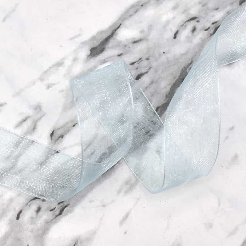 Sheer Organza Ribbon — Floral & Gift Wrap Voile, 45.7 m Roll