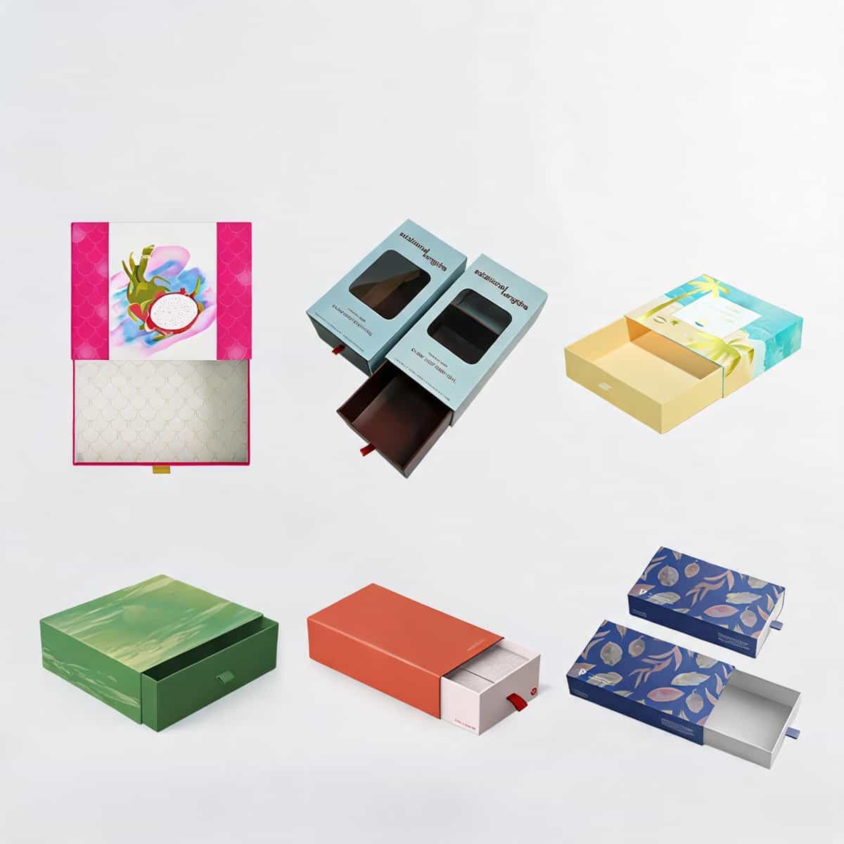Rigid Custom Gift Box — Lid & Base, Drawer, Book-Style & Window Formats