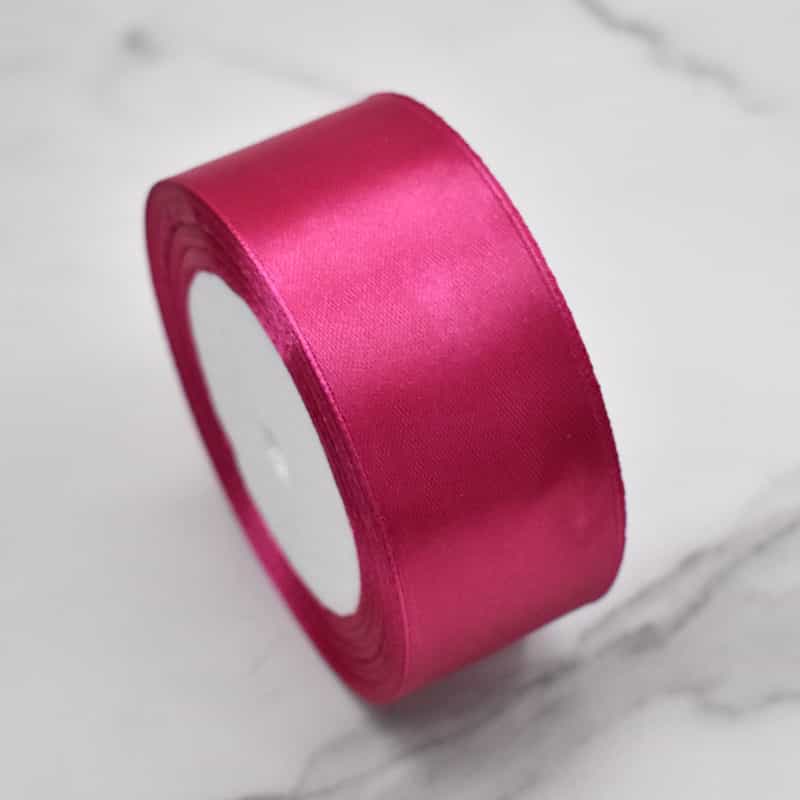 Satin Ribbon 40 mm — Wide Gift & Floral Ribbon, 80 Colours