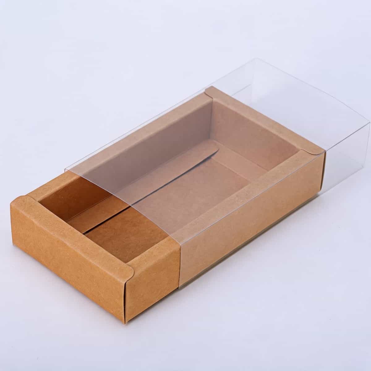 Folding Kraft Drawer Box — Low-MOQ Custom Retail Packaging