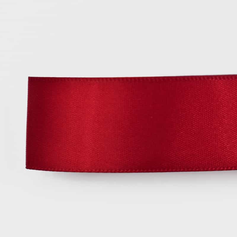 Double-Face Satin Ribbon 15 mm — Dense Weave, 91 m Roll