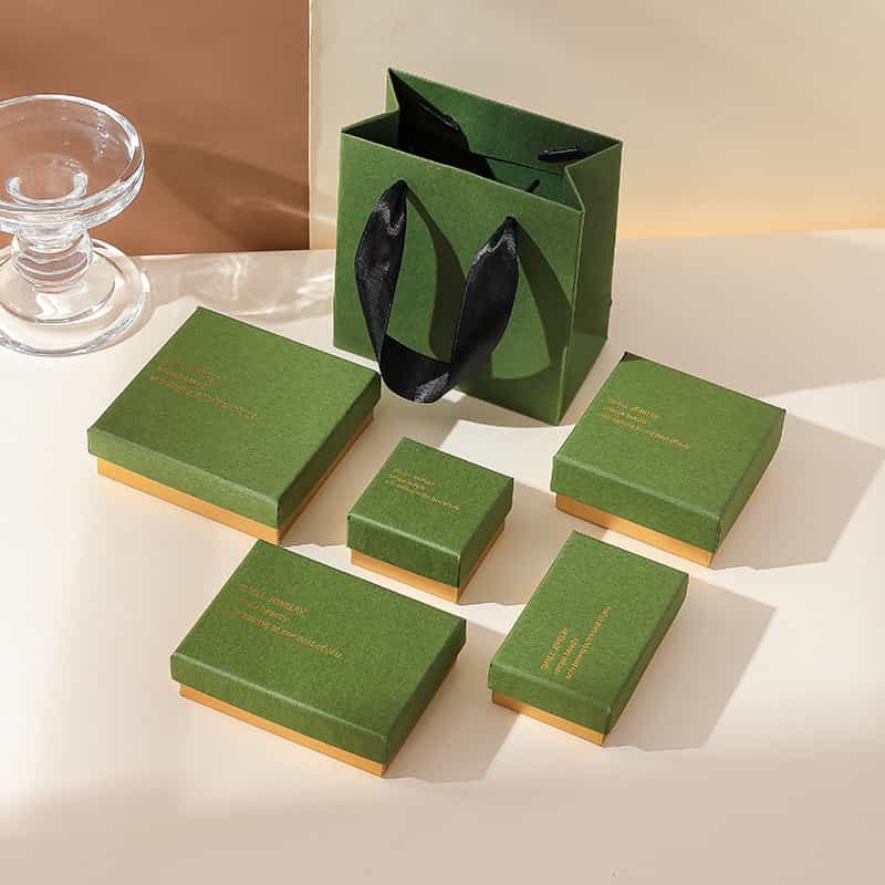 Jewelry Drawer Box — Marble & Matte Finish Retail Display Packaging
