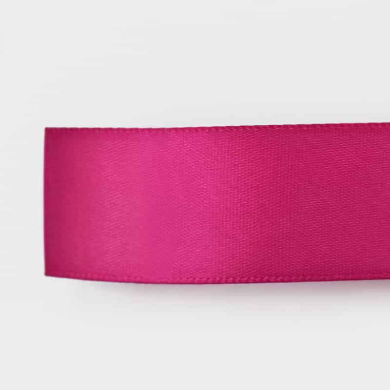 Double-Face Satin Ribbon 15 mm — Dense Weave, 91 m Roll