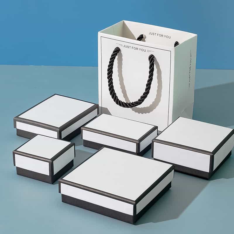 Jewelry Drawer Box — Marble & Matte Finish Retail Display Packaging