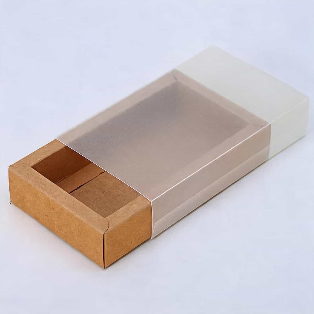 Folding Kraft Drawer Box — Low-MOQ Custom Retail Packaging