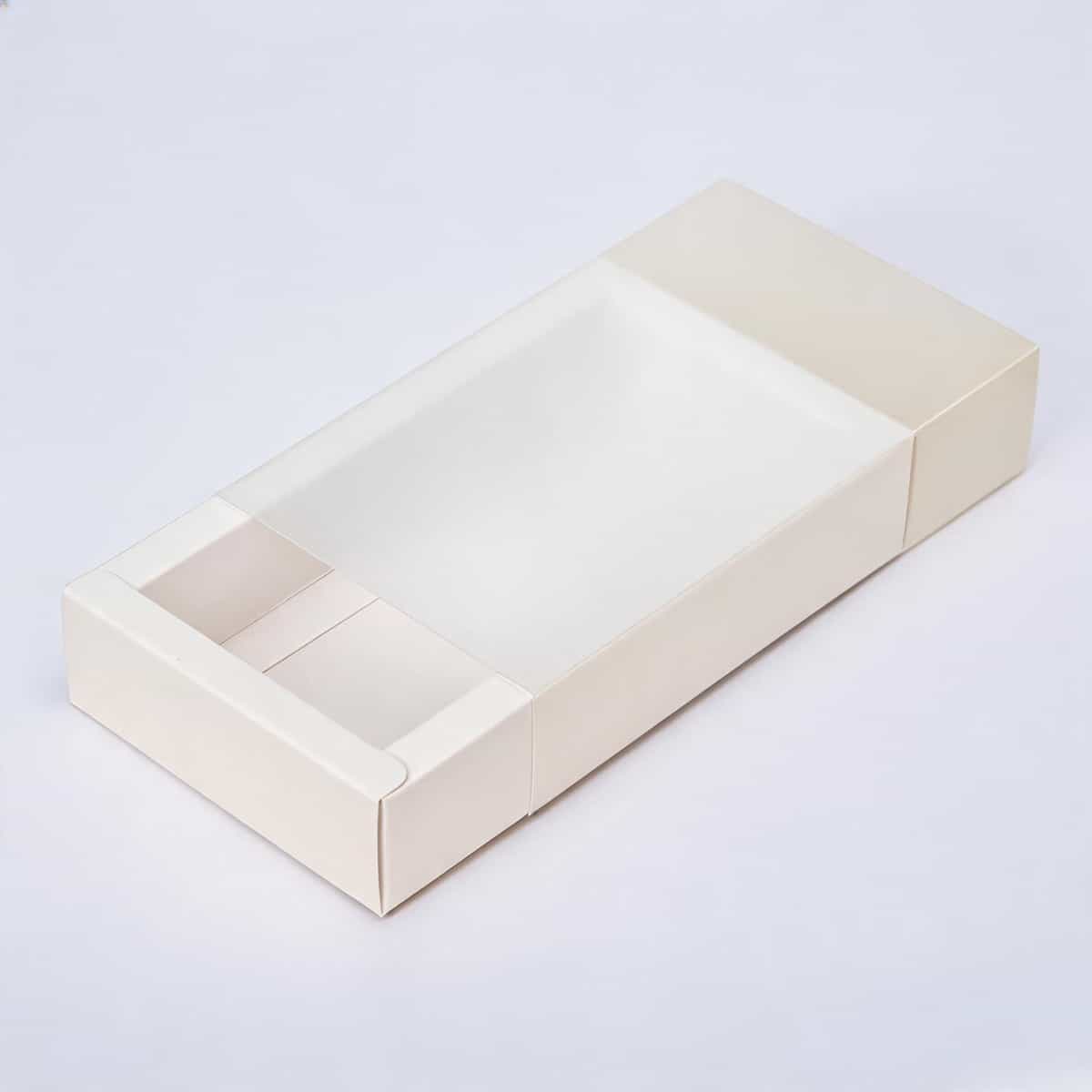 Folding Kraft Drawer Box — Low-MOQ Custom Retail Packaging