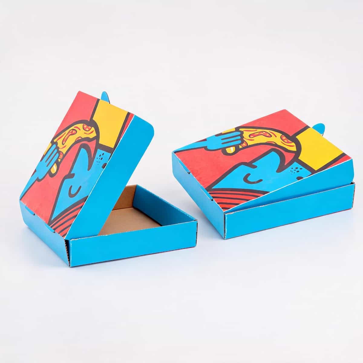 Custom Printed Corrugated Retail Box — Window, Partition & Display Formats