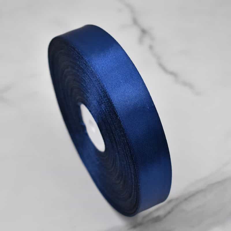 Custom Logo Printed Ribbon — 25 mm x 91 m Branded Satin