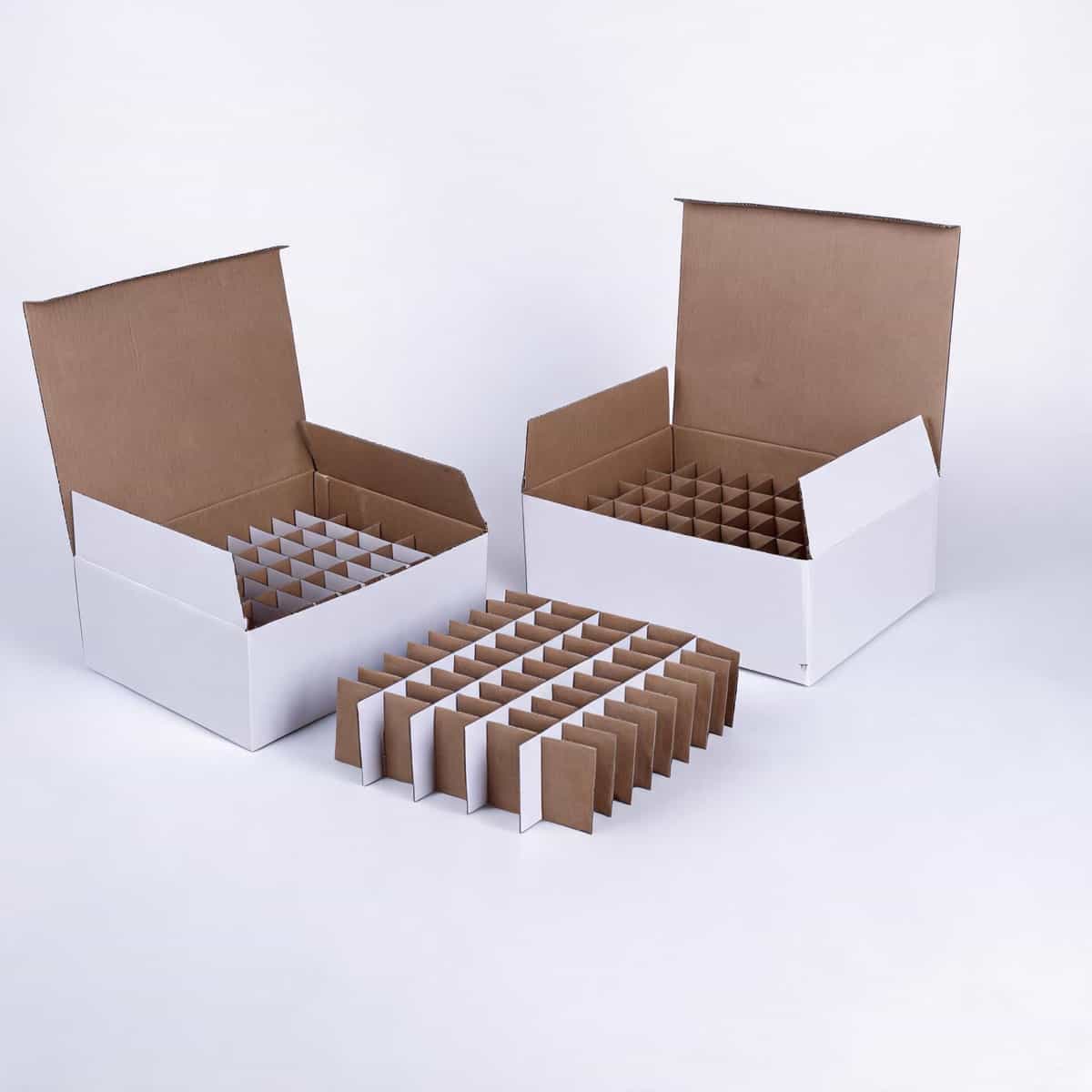 Custom Printed Corrugated Retail Box — Window, Partition & Display Formats