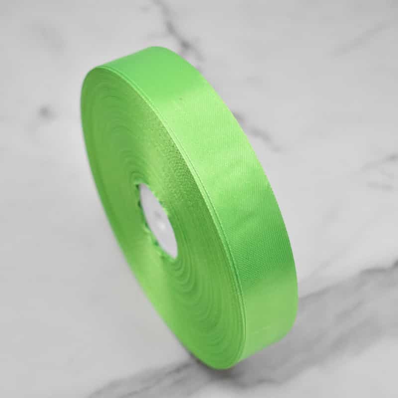 Custom Logo Printed Ribbon — 25 mm x 91 m Branded Satin