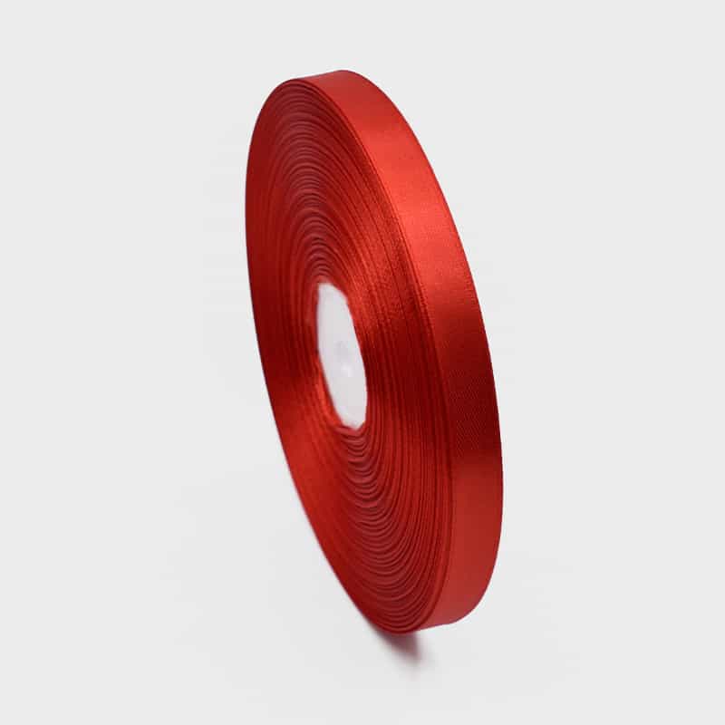 Classic Red Ribbon — 3 mm to 52 mm Festive & Ceremonial Satin