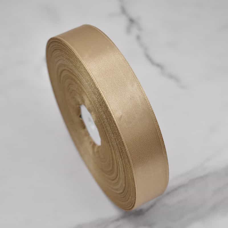 Custom Logo Printed Ribbon — 25 mm x 91 m Branded Satin