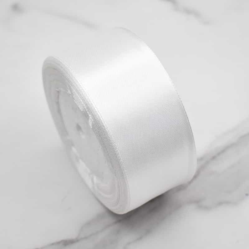 Satin Ribbon 40 mm — Wide Gift & Floral Ribbon, 80 Colours