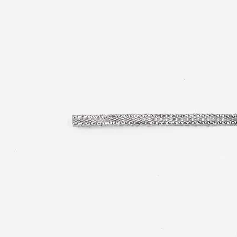 Metallic Glitter Ribbon — Gold & Silver Lurex Gift Trim