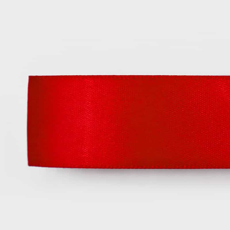 Double-Face Satin Ribbon 15 mm — Dense Weave, 91 m Roll