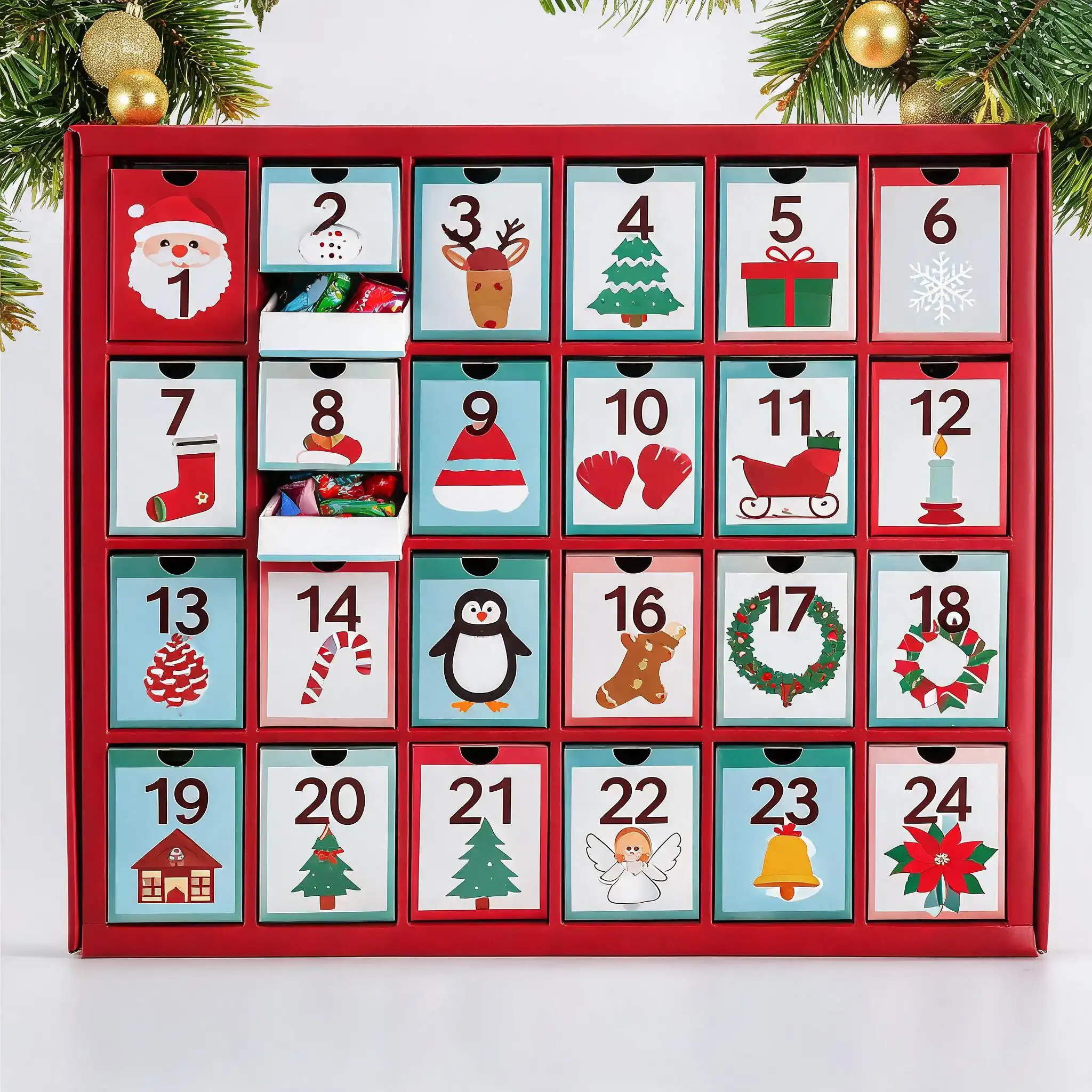 24-Day Christmas Advent Calendar Blind Box